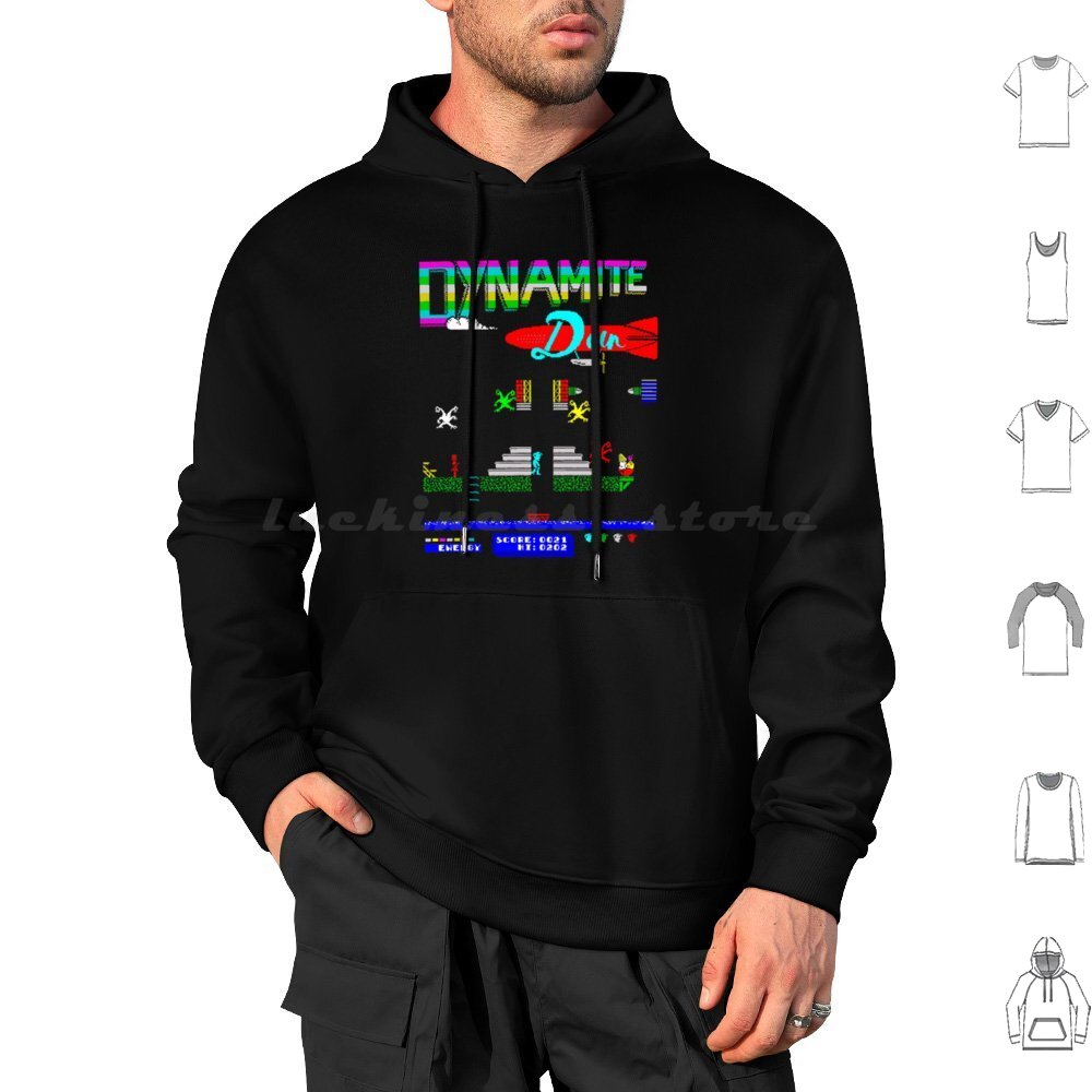 Retro Gaming Juegos - Mod.10 Hoodies de Videogame Arcade Dynamite
