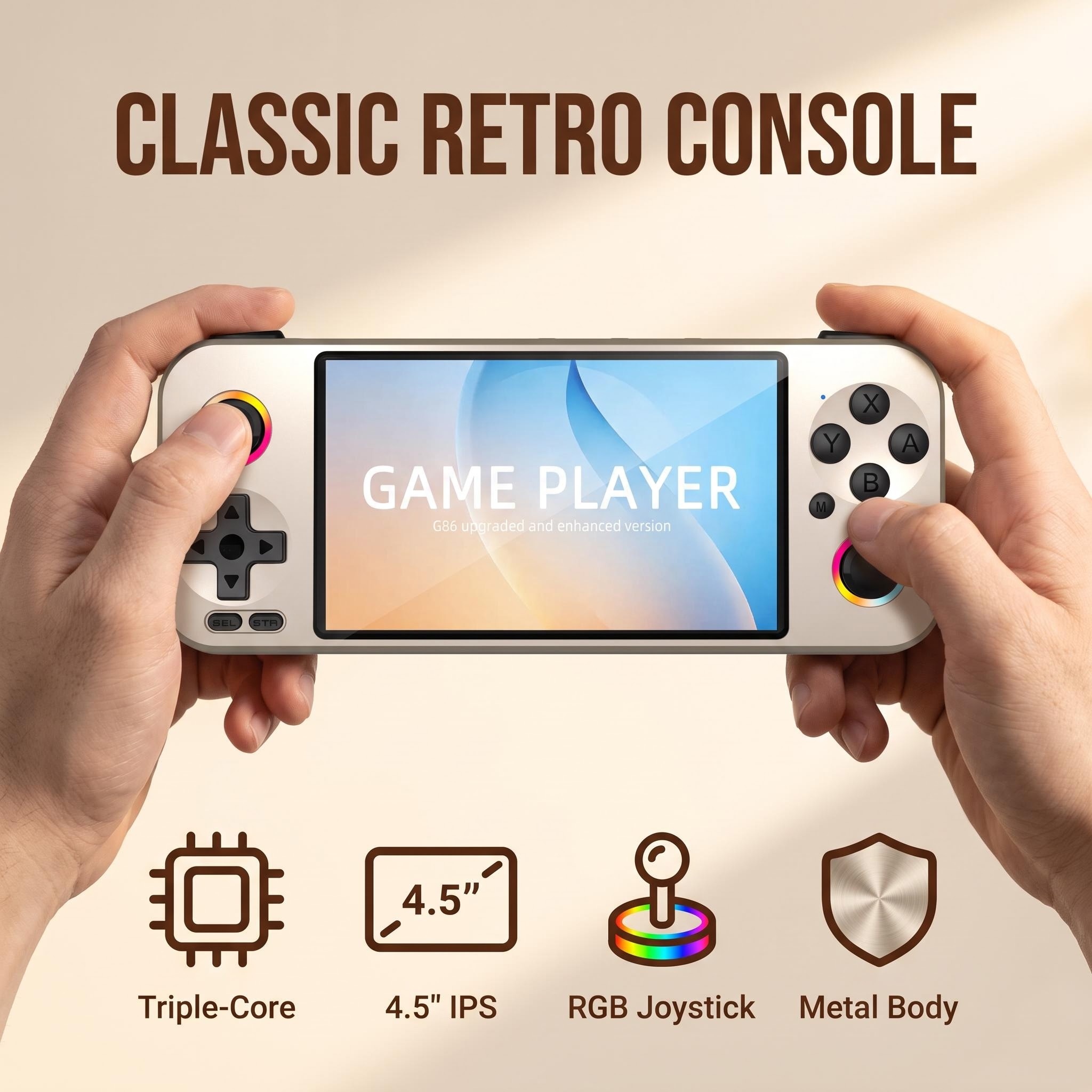 Retro Gaming Tablet - Dispositivo de Jogo Portátil Linux, Jogos
