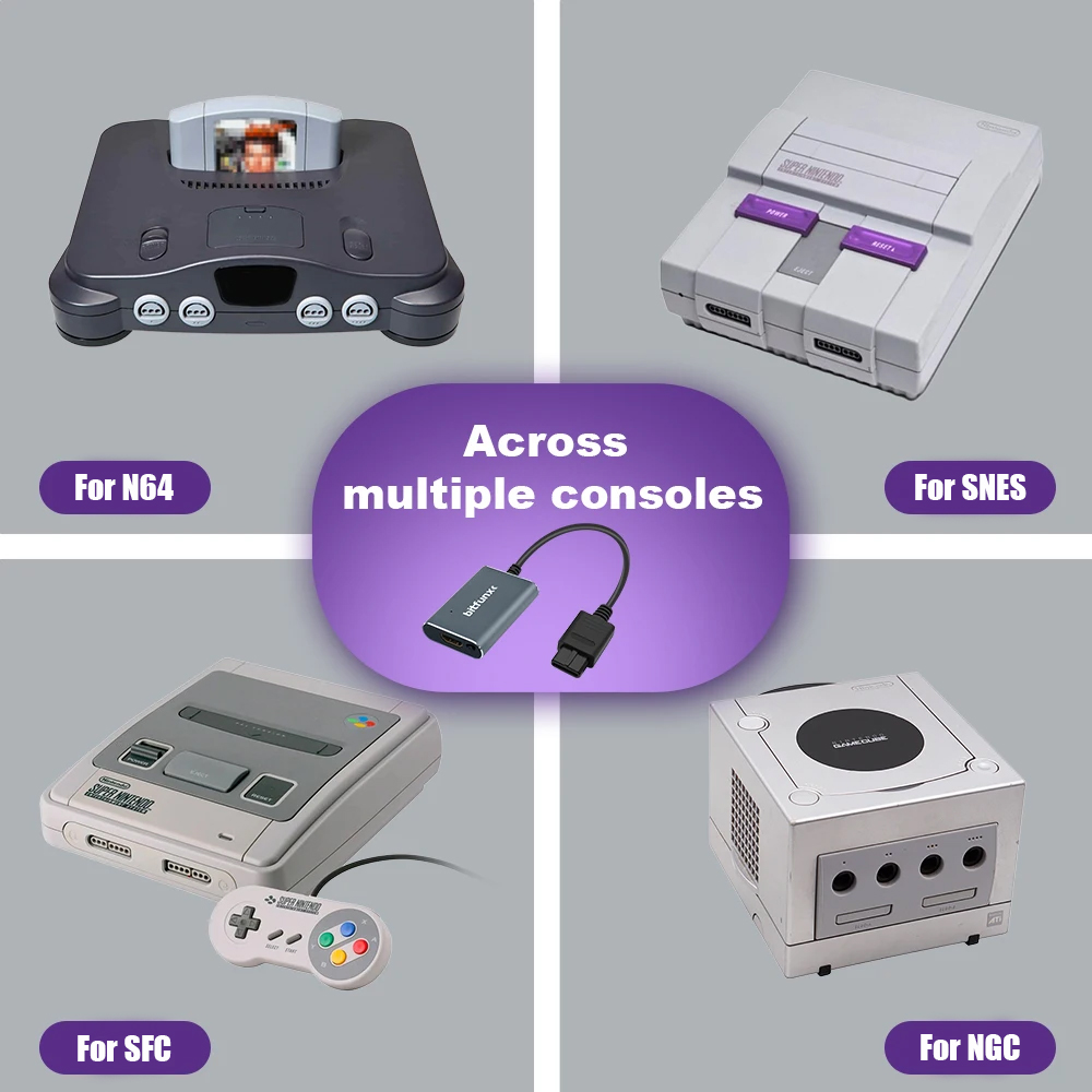 Adaptador Bitfunx 720P Svideo  - Retro Gaming Emulator avaliação e preço