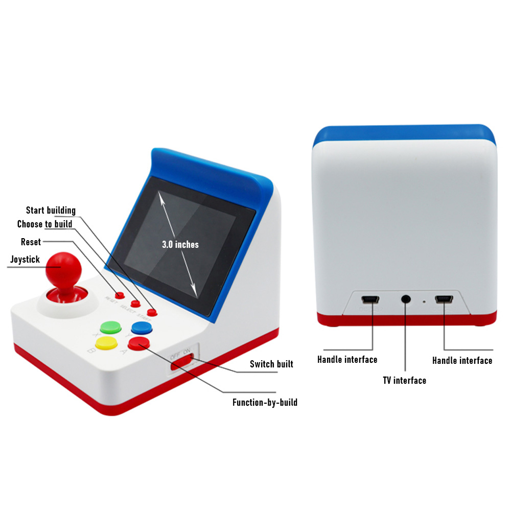 3inch 8Bit Retro Mini Estação  - Game Retro Gaming avaliação e preço