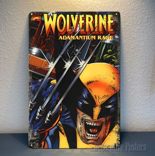 Pôster de Metal Adamantium Ret - Retro Gaming Videos avaliação e preço