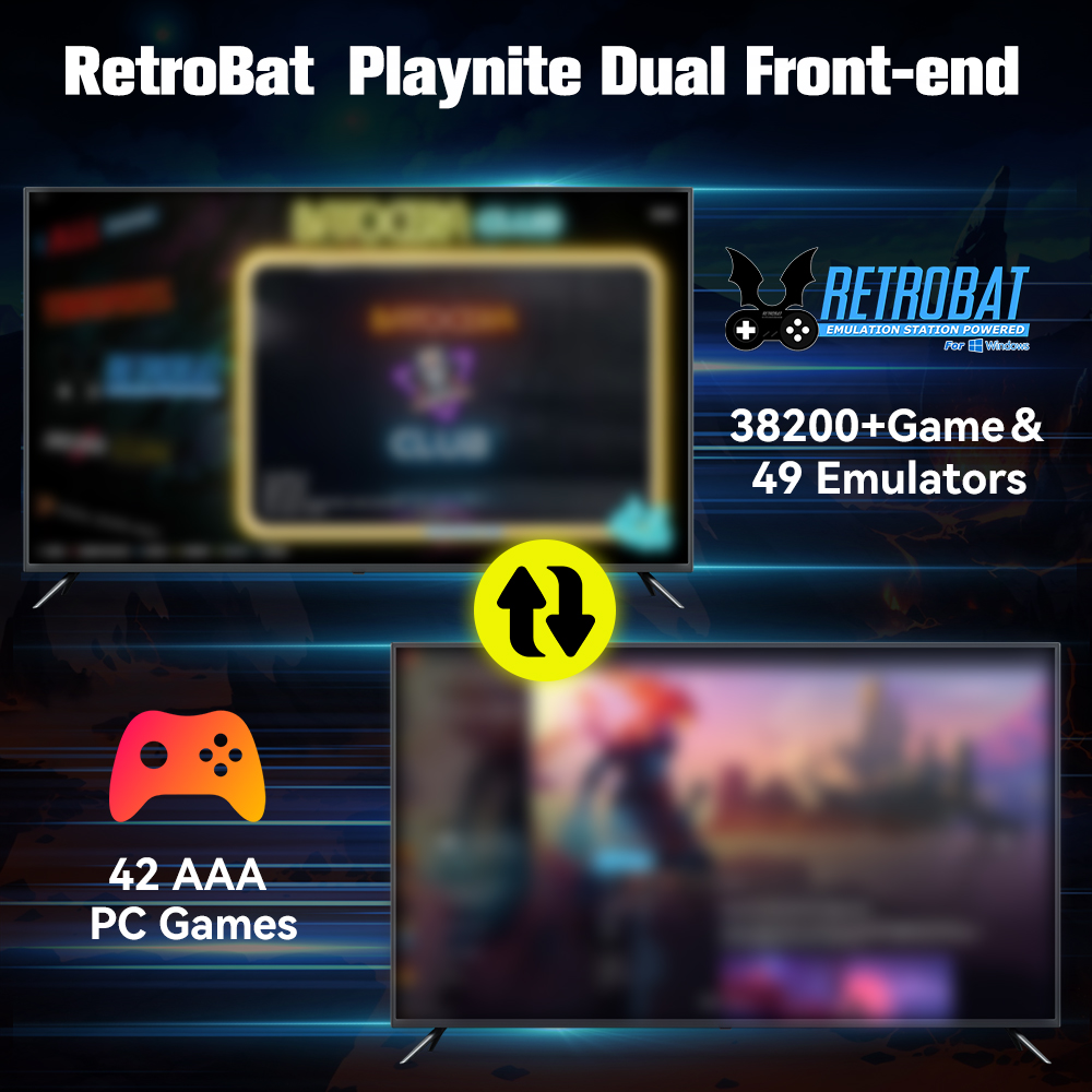 Retrobat & playnite sistema hd - Retro Gaming Emulator avaliação e preço