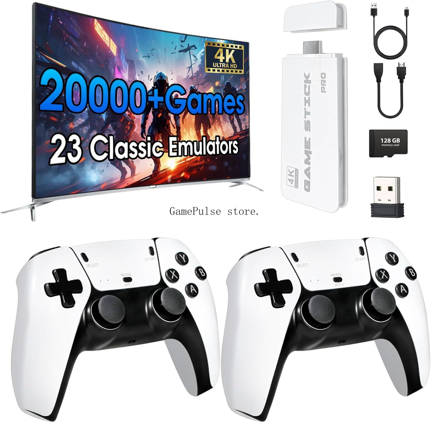 GamePulse 2026 Novo Console de - Retro Gaming Emulator avaliação e preço
