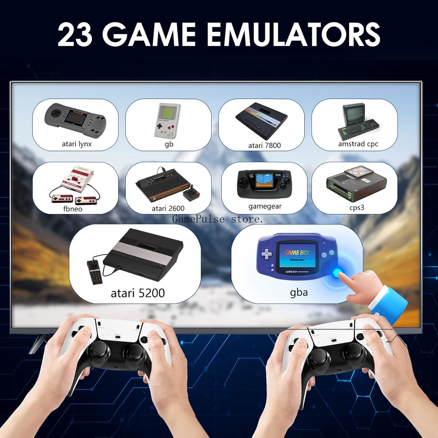 GamePulse 2026 Novo Console de - Retro Gaming Emulator avaliação e preço