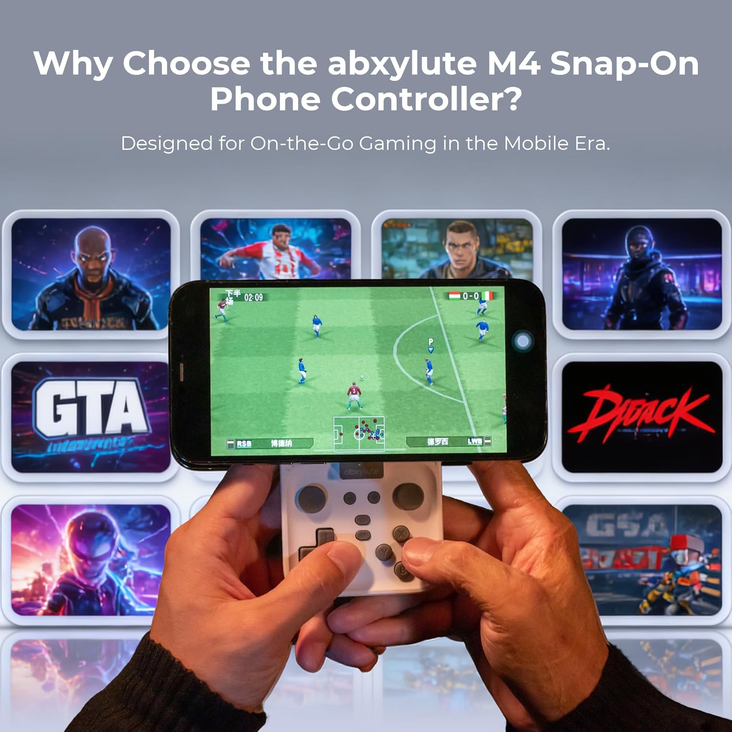 Controlador de Jogos Móvel M4  - Retro Gaming On Phone avaliação e preço