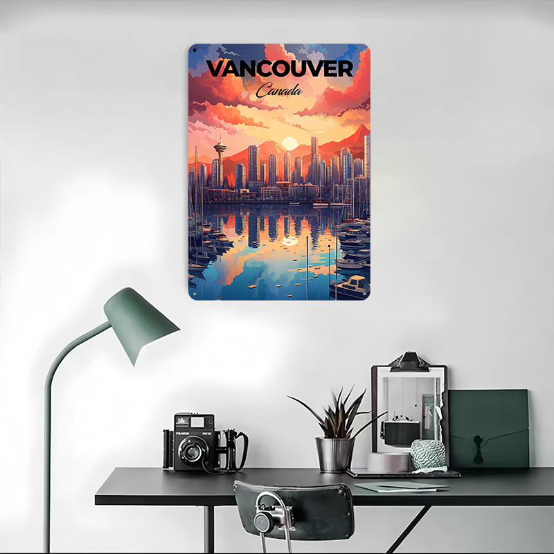 Pôster de Viagem de Vancouver  - Retro Gaming Vancouver avaliação e preço
